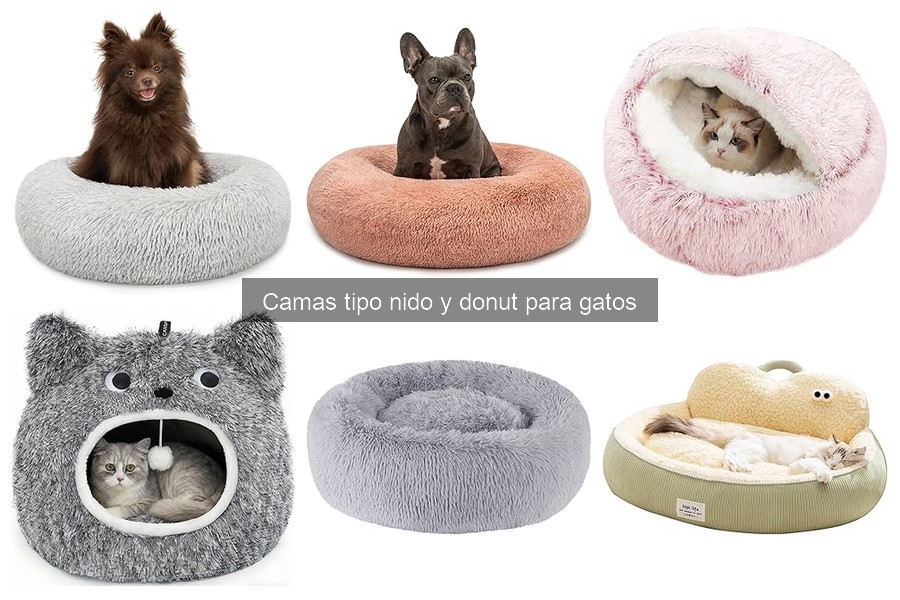 ** Ventajas y Desventajas de Camas Nido y Donut para Gatos