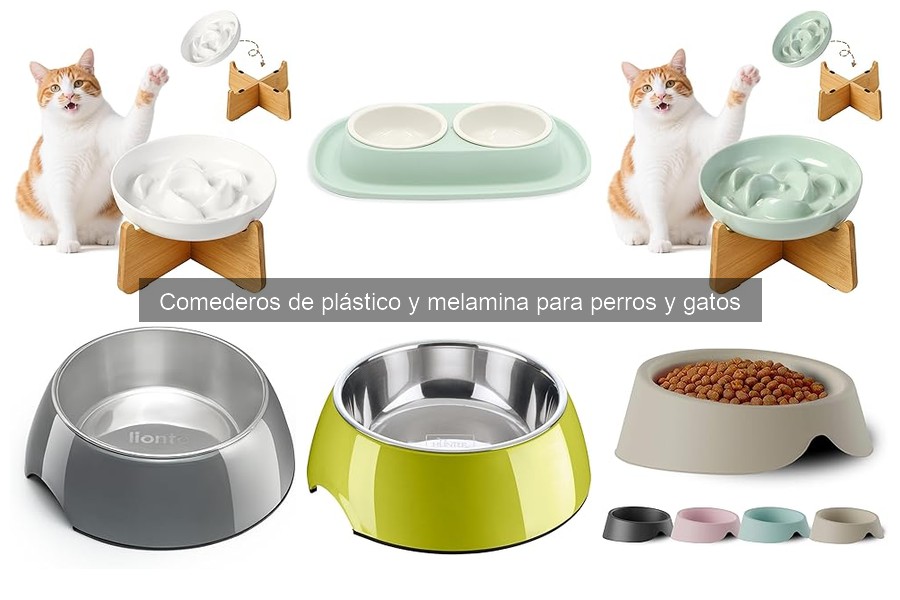 Ventajas y Desventajas de Comederos de Plástico y Melamina