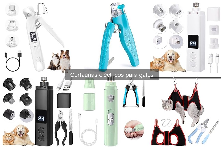 Ventajas y desventajas de cortaúñas eléctricos para gatos