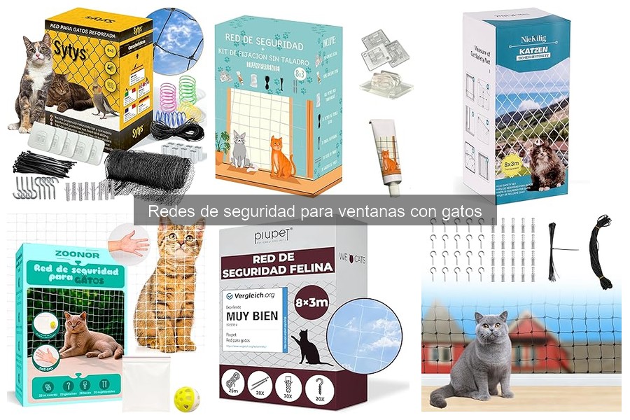 Ventajas y desventajas de las redes de seguridad para gatos