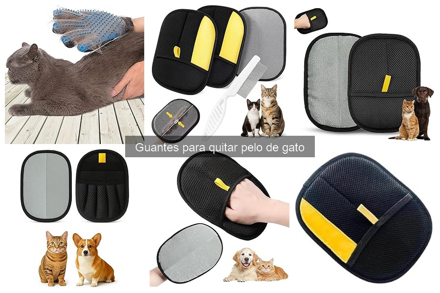 Ventajas y desventajas de los guantes para quitar pelo de gato