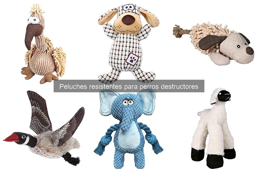 Ventajas y desventajas de los peluches resistentes para perros