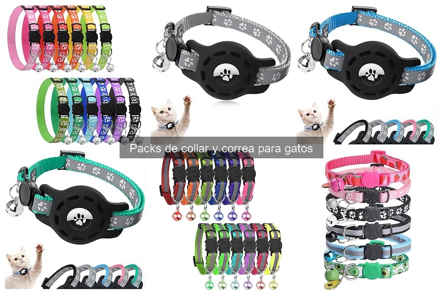 Ventajas y desventajas de packs de collar y correa para gatos