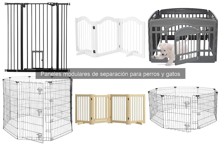 Ventajas y desventajas de paneles modulares para mascotas